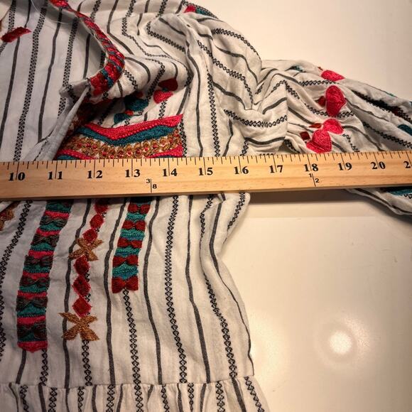 Figue Noor Embroidered Midi Dress XS - Picture 8 of 13